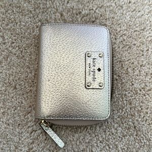 Gold Kate Spade Wallet